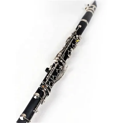 China Brands Woodwind 17 K Black Clarinete Clarineta Clari-nete Clari-nete Color Standard Level Cheap ABS Body Clarinet for Sale