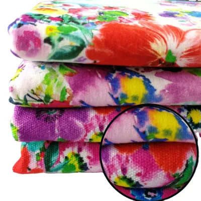Excellent Quality Indian Silk Chiffon Digital Print Fabric