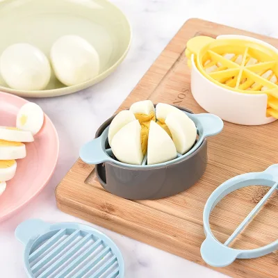 3 in 1 2023 New Arrivals Egg Slicer for Hard Boiled Multifunctional Egg Slicer Egg Slicer Cutter Stainless Steel