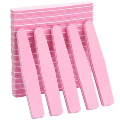 Wholesale Nail Buffer 100/180 Grit Nail Shine Buffer Pink Nail file Buffers Sponge Nail File for Acrylic/Natural Nails