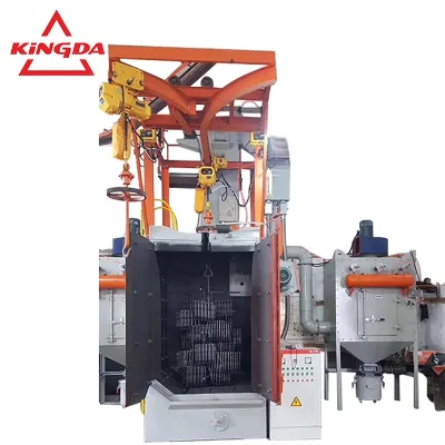 Electric Hanger Shot Blasting Machine New Condition for Liquid Gas Storage Tank Burnishing