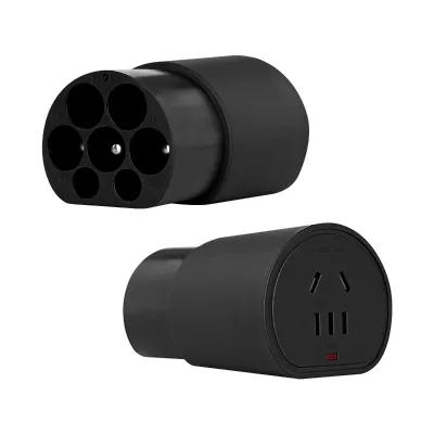 Type 2 GBT V2L Adapter European Schuko Vehicle-to-Load Adapter Portable EV Power Outlet for Electric Vehicles