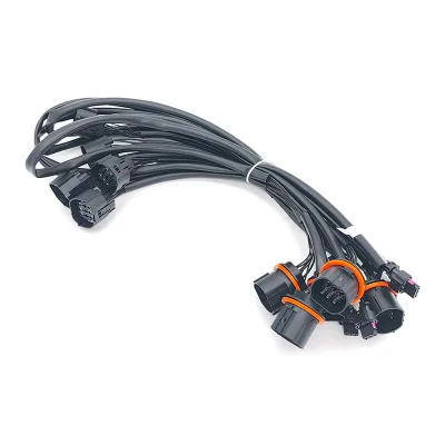 1.2 Meters Right Turn Wiring Harness Copper Conductor PVC Insulation for Automobile Computer Electronic Home Appliance Machine