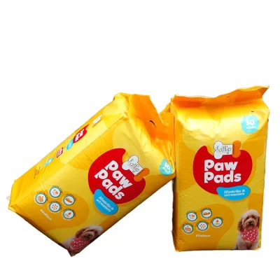 Super Absorbent Biodegradable & Eco-Friendly Fluffy Pulp Paper Dog Training Pads Disposable for Puppies & Dogs