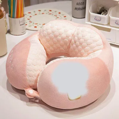 Double hump U-shaped neck pillow, neck protection pillow, travel car, office nap