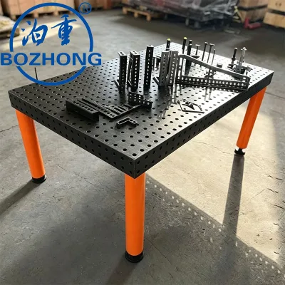 D16 Steel 3D Flexible Welding Platform Full Set With Clamps Positioning Blocks Support Legs