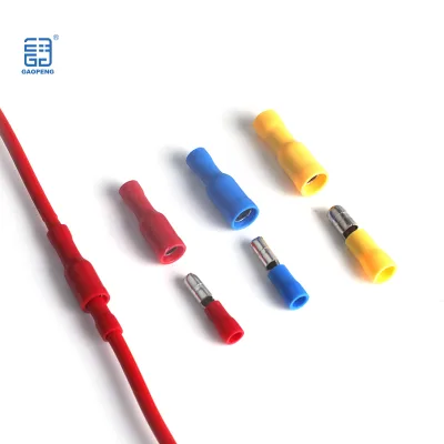 MPD FRD PVC Insulation Bullet Shaped Female Male Connectors Quick Disconnects