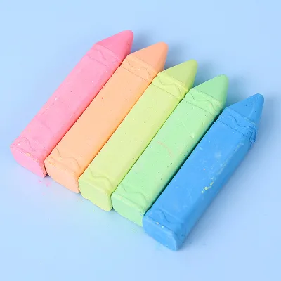 Colorful High-density Non Breakable Dust-free Chalk for Children's Drawing