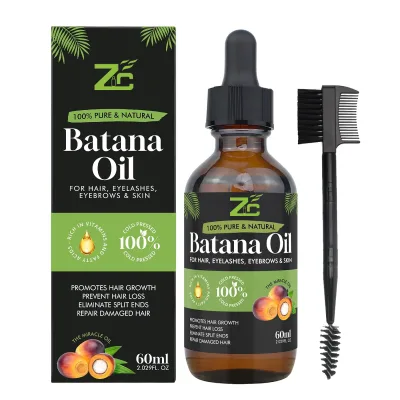 Cold Pressed 100% Pure Raw Batana Oil Butter Natural Hair Batana Oil for Hair Care