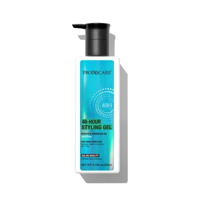 OEM Hair Gel Brand Hair Styling Long Lasting Strong Hold Hair Styling GelHair Edge Control Gel