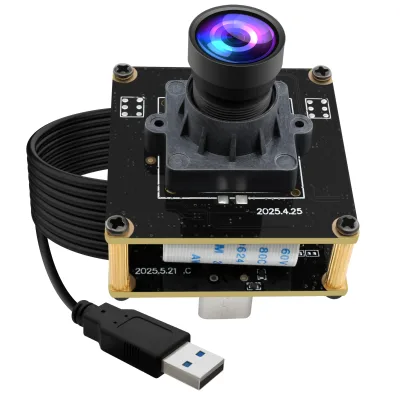 20MP USB 3.0 Camera Module AR2020 4K 30fps Low Light Webcam with No Distortion Lens for Machine Vision