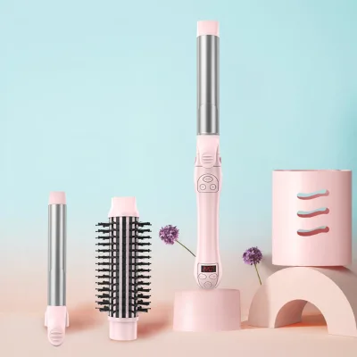 Best Seller Professional Detachable Multi Hair Straight Comb and Hair Curler With MCH Heating Automatic Hair Styler Tools