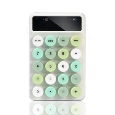 Mechanical Laptop Tablet Numeric Keyboard Retro Wireless Keyboards Mini Keyboard Round 20 Keys
