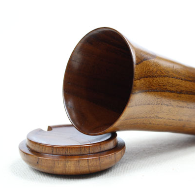 Promotion newstyle wood tall mug with lid/lid wooden milk tall cup