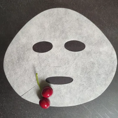 Dust-free Face Paper Mask Dry Sheet Mask Fruit Fiber Masks Natural Precut FacialMask for Cosmetic OEM