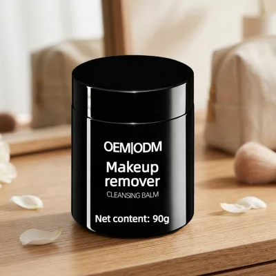 Wholesale Vegan Face Makeup Remover Balm Natural Plant Formula Squalane Jojoba Oil Rapidly Dissolves Cosmetics Keeps Skin Soft
