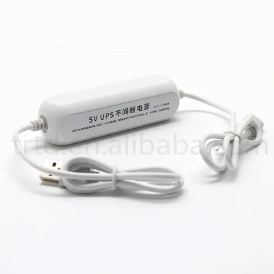 Hot Sale Mini Dc Ups 5V2A Battery Backup Portable Wifi Router CCTV Power Monitoring Power Supply with Lithium Battery Adapter