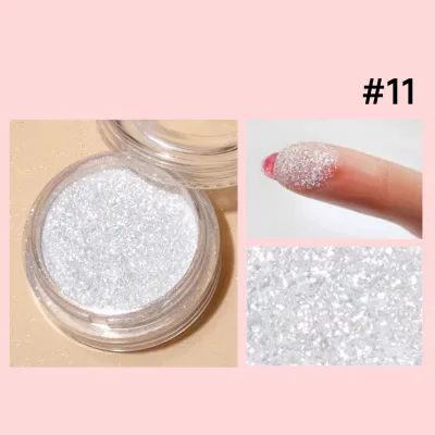 Link Rainbow Pro Non-Toxic Multi Color Waterproof Shimmer Glitter Powder for Face Body Eye Nail Sequins Festival Custom Logo