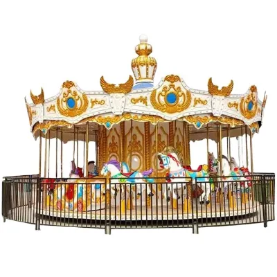 New Design Luxury Merry Go Round | Durable Carousel for Entertainment Centers