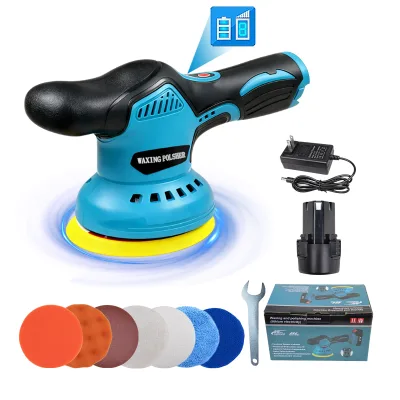 Wholesale KTA Model 200 12V Cordless Battery Car Polisher Buffer Dual Action Variable Speed Mini Buffing Polishing Tool
