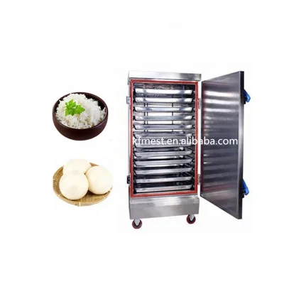 4-48 Layer Pallet Popular Electric Heating Rice Steamer Commercial Gas Heating Steamer