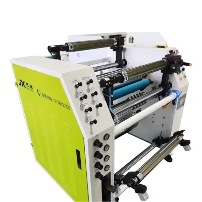 JX-500-NP  8 cm Stretch Film Slitting Machine PE Electrostatic Film Slitting Machine Factory Price