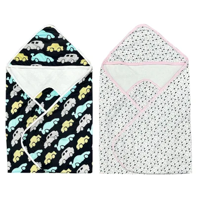Absorbent Sublimation White Kids Large Low Price Portable Organic Bamboo Hooded Bath Towel Wholesale Cartoon Cotton Bath