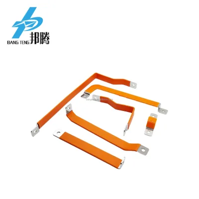 Bangteng Insulated Custom 250a/300a/400a/600a Tinned Flexible Copper Busbar ISO9001 & ROSH Certified for Car Battery Lifepo4