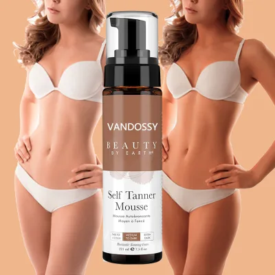 Custom 222ml Private Brand Oem Odm Spray Self Tan Foam Tanning Mousse