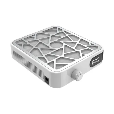 Best Selling Low Noise Large Suction 6000RPM Mini Size Turbo Type-C Rechargeable Nail Dust Collector Professional Manufacturer