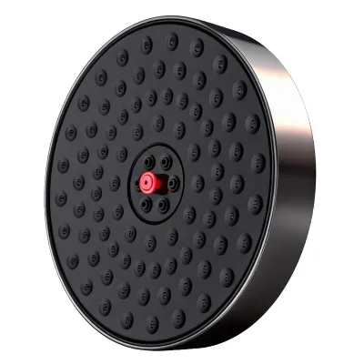 Top-Spray ABS Showerhead Rainfall Spray Automatic Descaling Anti-Clogging Features Ultra-Strong Water Bathing