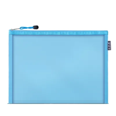 3/5/10pcs Mesh Zipper File Bag Waterproof Moisture-proof Zipper Folder Toy Storage Bag Storage Tools Cosmetic Organization Bag