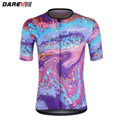 Full Sublimation Print Graphic Back Pockets Design Bicycle Jersey Elastic Band Custom Brand logo Name Cycling Wear for Unisex