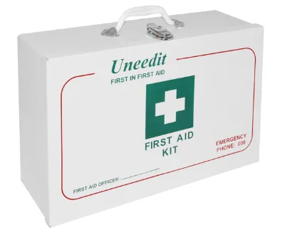 Direct Sale From Manufacturer New Practical Metal First Aid Medicine Lockbox Wall-Mounted Safe Storage for Hospitals