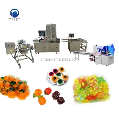 Fruit Gummy Candy Machines Sweet Chocolate Soft Candy Making Machine