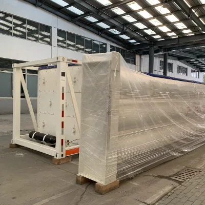 ISO 11120 Standard 20MPa 8 Tube Bundle Container for CNG Highway