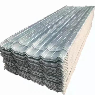 ZHENDI ZHENDIWH-1 2025 New Design Industrial Style FRP Smooth Sheet Glass Fiber Waterproof Durable Anti-UV Roof Panel for