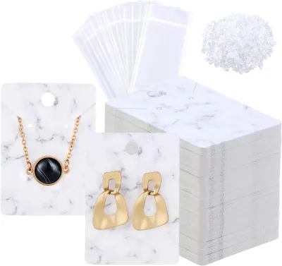 Lightweight Earring Display Cards with Easy Slot Insertion
