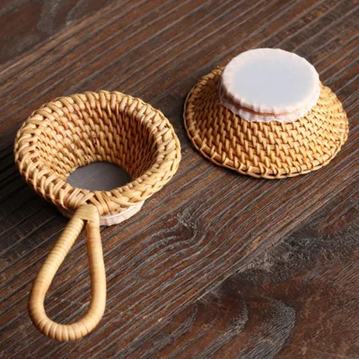 Estick Traditional Bamboo Tea Filter Everyday Tumbler Eco-Friendly Stainless Steel Tea Infuser Strainer Portable Food Grade Tea