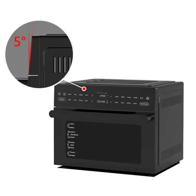 Air Fryer Stay Cool in Summer: 30L Air Fryer with ≤60℃ Surface (Lab Certified) Core Temperature 230 ℃