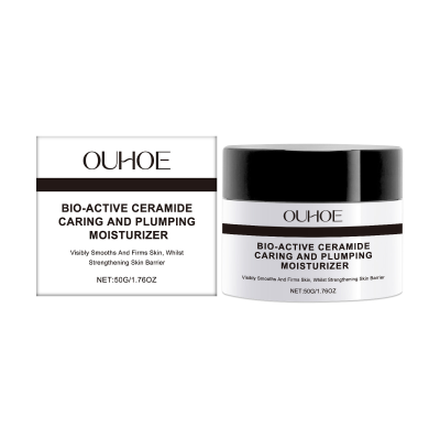 OEM 50G Bio-Active Creamide Caring and Plumping Moisturizer Face Visibly Smooth & Firms Skin for Brightening and Tightening Skin