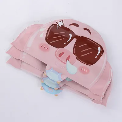 Custom Printed Plastic Irregular Shaped Aluminum Foil Mask Bags