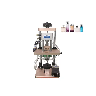 Manual Perfume Pump Lid Crimping Machine,semi-automatic Perfume Bottle Crimping Machine
