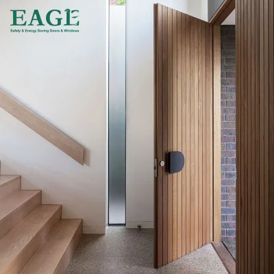 Luxury Modern Wooden Doors Solid Oak Wood for Hotel Room Door Solid Wood Door
