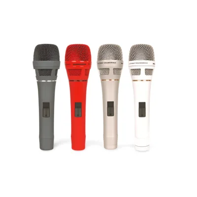 Microphone for Karaoke Machine Factory Price Wired Metal Dynamic Sound Equipment for Karaoke Players
