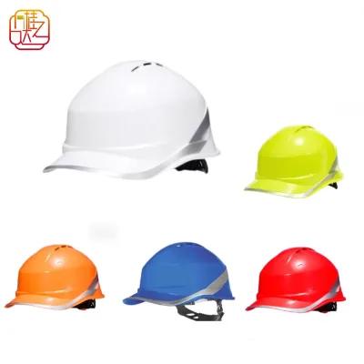 Delta Plus Ventilated Safety Helmet with Air Vents - EN397 Certified ABS Construction Hard Hat