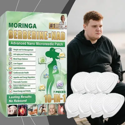 OEM HOT SELL Moringa Berberine 10-in-1 Advanced Nano Microneedle Patch
