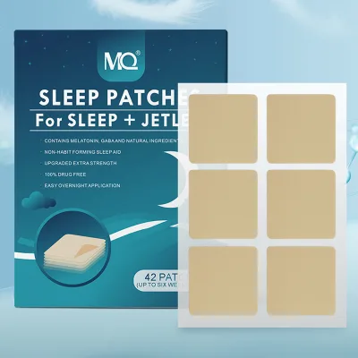 CE Melatonin Sticker Anti Insomnia Cure Skin Transdermal Wellness Good Breath Sleeping Aid Patch