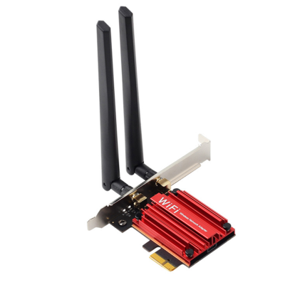 PCIE Wireless Network Card WiFi 6 Tri-band 6G Desktop Dual-band Gigabit High-speed Bluetooth 5.3 Ax210
