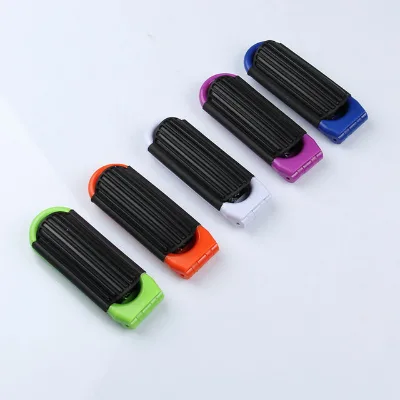 New portable plastic folding comb travel-ready, gentle on scalp airbag massage hair-smoothing comb